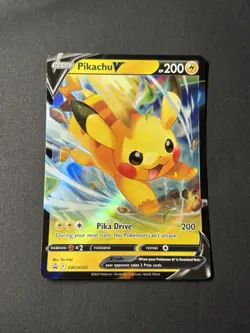 Pikachu V - SWSH285 SWSH: Sword & Shield Promo Cards Holo NM - Image 1