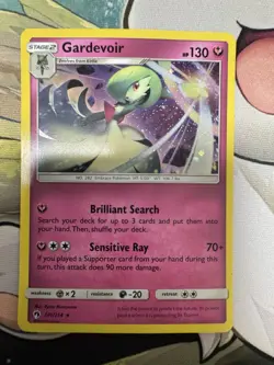 Pokemon Gardevoir TCG 141/214 Lost Thunder Rare Holo Card Fresh NM/M Condition - Image 1