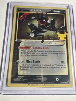 Greninja Star SWSH144 Sword & Shield Promo Card Holo, Sealed - Image 5