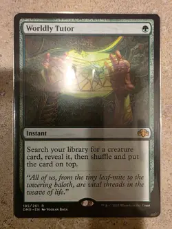Worldly Tutor Dominaria Remastered Regular - Image 1