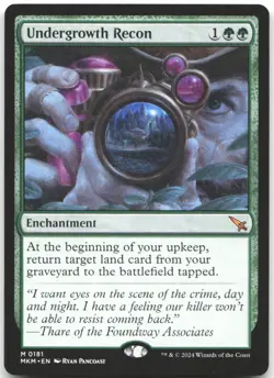 Undergrowth Recon 181 Mythic Murders at Karlov Manor Magic: The Gathering NM - Image 1
