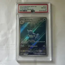 The Pokemon Company Wartortle 171/165 SV151 Holo Illustration Rare EN HP100 - Image 1