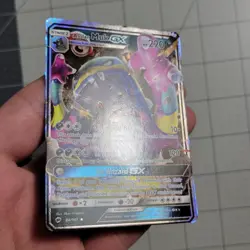 Alolan Muk GX OC Miscut Error Pokemon Card Burning Shadows SM 84/147 - Image 2