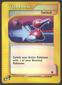 Pokemon TCG: Switch 157/165 Reverse Holo Ex Firered Leafgreen Trainer - Image 1