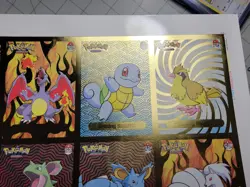 Pokemon Uncut Sheet Infinity Peru Shining Charizard Pikachu Squirtle Cards - Image 5