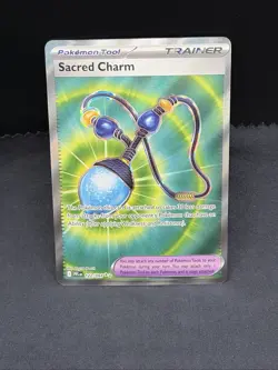Sacred Charm # 122/094 Trainer | Pokemon TCG - 2025 Phantasmal Flames | NM (a) - Image 1