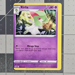 Kirlia Miscut Errot Misalignment Chilling Reign Pokemon Card 060/198 - Image 2