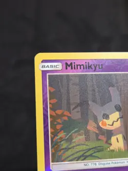 Pokemon Sun & Moon Cosmic Eclipse Mimikyu 96/236 Reverse Holo Uncommon NM - Image 3