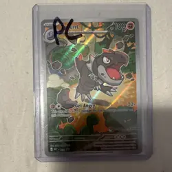 Nintendo Tyrunt 070 Mega Evolution Promo Holo Promo 100 HP Pokemon Center NM PC - Image 1