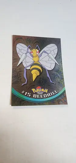 Pokemon 2000 Topps Chrome #15 Beedrill - Image 2