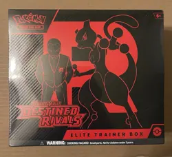 Pokemon TCG Destined Rivals Elite Trainer Box ETB - Factory Sealed - Image 1