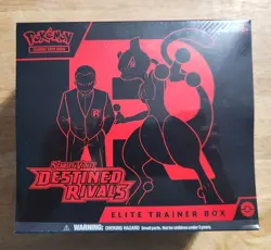 Pokemon TCG Destined Rivals Elite Trainer Box ETB - Factory Sealed - Image 1