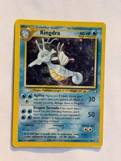 Kingdra - 8/111 Neo Genesis 2000 - WOTC Holo - Pokemon TCG - Image 1