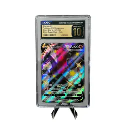 CHARIZARD V CGC 10 PRISTINE JAPANESE POKEMON 2020 307/190 SHINY STAR V S4a - Image 1
