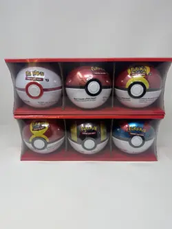 Pokemon Pokeball Tins - Costco Exclusive 3-Pack - Brand New Factory Sealed G25 - Image 1