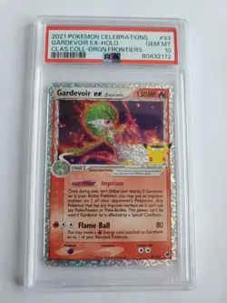 2021 Pokemon Celebrations #93 Gardevoir EX Holo PSA 10 - Image 1