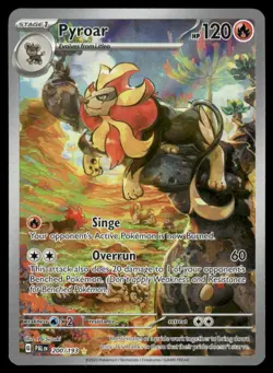 Pokemon Cards Pyroar 200/193 Paldea Evolved Illustration Rare NM - Image 1