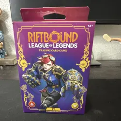 UVS Games Riftbound LoL TCG Vi Champion Starter Deck 40 Cards English 14+ - Image 1