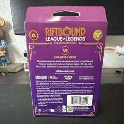 UVS Games Riftbound LoL TCG Vi Champion Starter Deck 40 Cards English 14+ - Image 3
