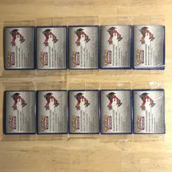 10x LOT SEALED 2014 Pokemon XY Pikachu Cosmos Holo Lego Movie Promo #42 - Image 2