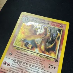 Pokemon TCG Blaine's Charizard 2/132 Gym Challenge 2000 Holo Rare - Image 2