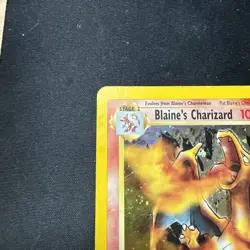 Pokemon TCG Blaine's Charizard 2/132 Gym Challenge 2000 Holo Rare - Image 3