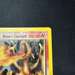 Pokemon TCG Blaine's Charizard 2/132 Gym Challenge 2000 Holo Rare - Image 4