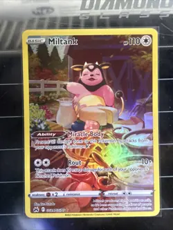 Pokemon TCG Miltank GG24/GG70 Galarian Gallery Crown Zenith Near Mint Condition - Image 1