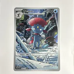 Pokemon Weavile ASC Holo Rare 228/217 Stage 1 100 HP English - Image 1