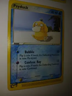 Psyduck Pokemon TCG EX Team Magma vs Team Aqua RH 65/95 40HP 2004 - Image 1