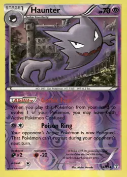 Haunter 34/83 Uncommon Generations Pokemon Reverse Holo Near Mint - Image 1