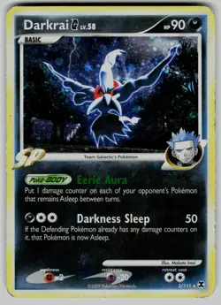 Darkrai G 3/111 Holo Rare Rising Rivals Pokemon Heavily Played - Image 1