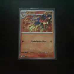 POKEMON TCG CHARMELEON 079 PROMO BLACK STAR HOLO COSMOS - Image 2