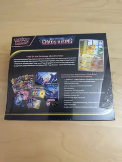 RIP/TEAR IN PICS 2+3 Chaos Rising Pokemon Center Elite Trainer Box BRAND NEW - Image 3