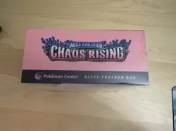 RIP/TEAR IN PICS 2+3 Chaos Rising Pokemon Center Elite Trainer Box BRAND NEW - Image 5