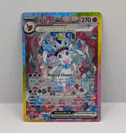 Sylveon Ex 156/131 Special Illustration Rare Prismatic Evolutions Pokemon NM - Image 1