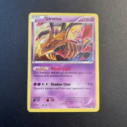 Giratina Pokemon XY Black Star Promo #XY184 - Ships in TopLoader - Image 1
