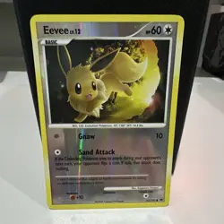 Pokemon TCG Eevee 63/100 Majestic Dawn (2008) Reverse Holo LP - Image 1