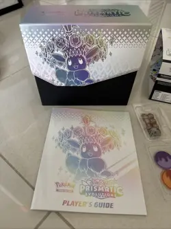 Pokemon Prismatic Evolutions ETB Open Box Accessories Only - Image 2