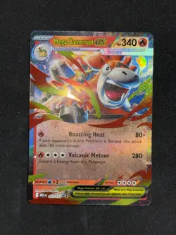 Mega Camerupt Ex 022/132 Mega Evolutions Pokemon TCG NM - Image 1