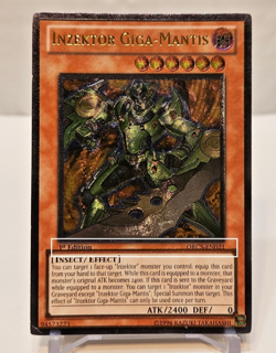 Ultimate Rare Inzektor Giga-Mantis ORCS-EN021 1st Edition MISPRINT ERROR 1054 - Image 1