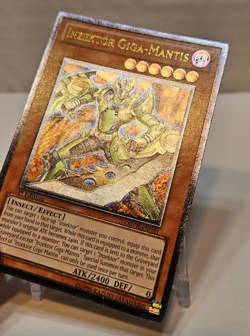 Ultimate Rare Inzektor Giga-Mantis ORCS-EN021 1st Edition MISPRINT ERROR 1054 - Image 4