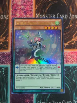 Yu-Gi-Oh! White Wing Magician Pendulum Evolution PEVO-EN005 1st Ed Ultra NM a1/ - Image 1