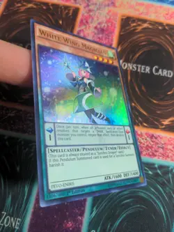 Yu-Gi-Oh! White Wing Magician Pendulum Evolution PEVO-EN005 1st Ed Ultra NM a1/ - Image 2