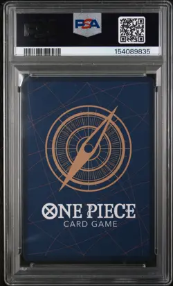 2025 ONE PIECE OP12-LEGACY OF THE MASTER TREASURE RARE VINSMOKE SANJI PSA 10 - Image 2