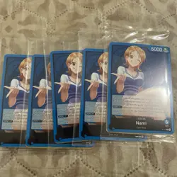 (5) One Piece Nami P-117 Go All The Way To The Top! OP13 Promo Sealed English - Image 4