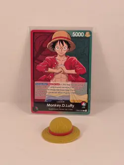 Monkey.D.Luffy - OP01-003 - Pre-Errata - Leader - English - NM - One Piece CCG - Image 1