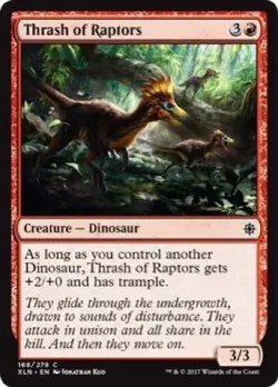 4 x Thrash of Raptors (167/279) - Ixalan - Common - Image 1