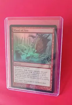 1x MTG Magic Foil Wheel of Fate foil Time Spiral Magic The Gathering x1 - Image 3