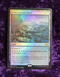 MTG - Underground River (Foil) - EN 0267 - BRO - NM - Image 1